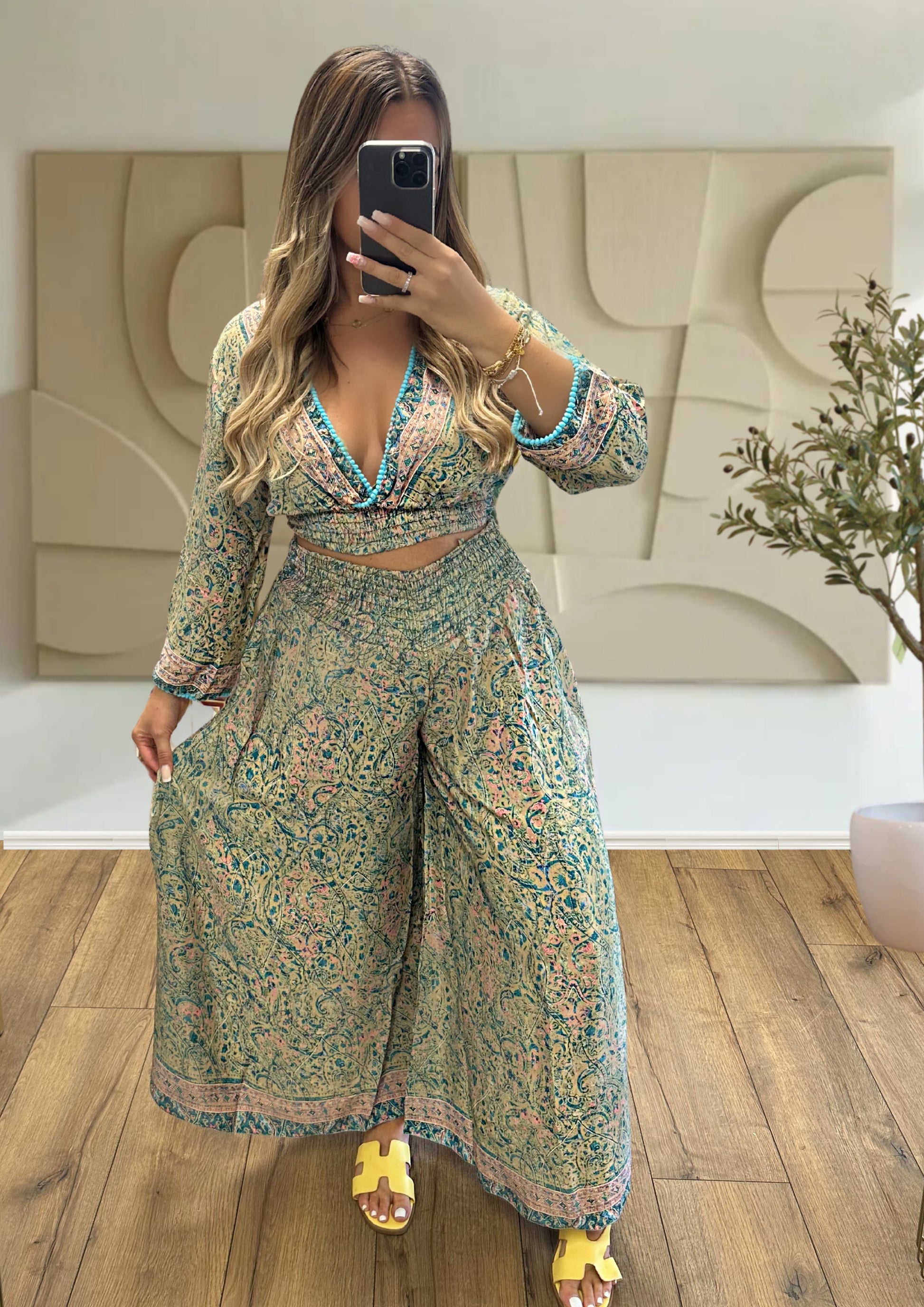 ENSEMBLE BOHÈME ISÉA BLEU