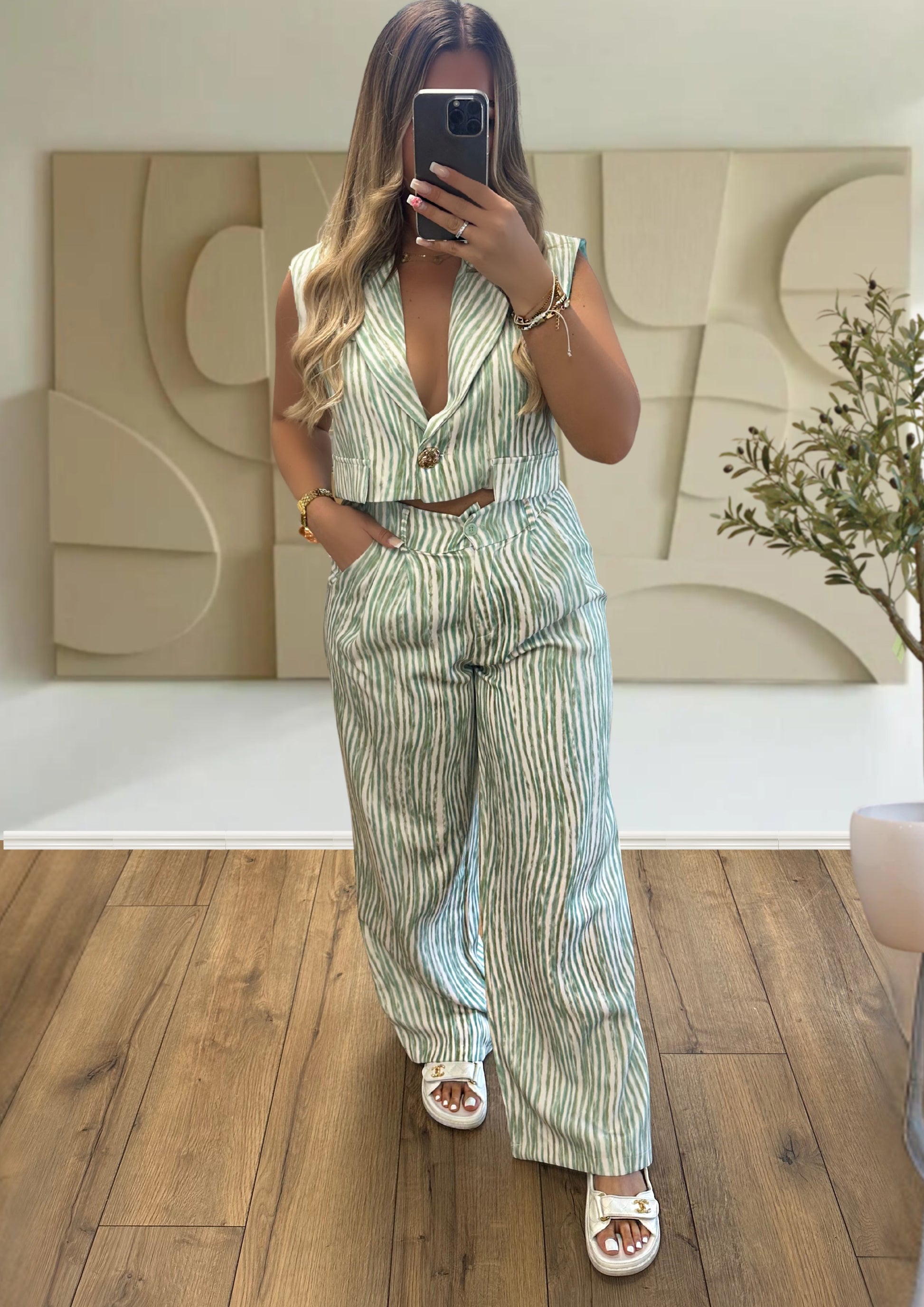 ENSEMBLE ZÉLYA VERT PASTEL