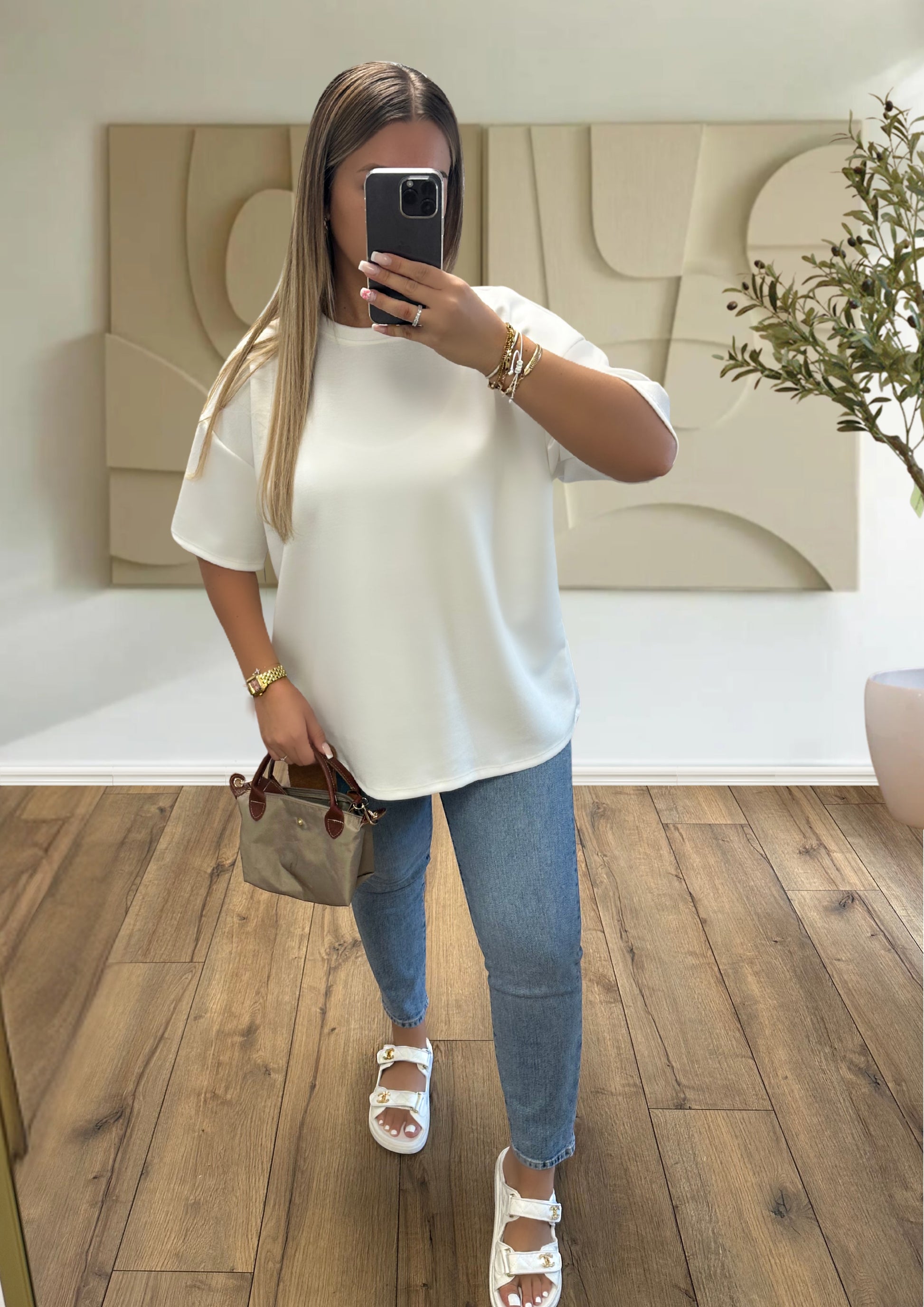 T-shirt Oversize Blanc
