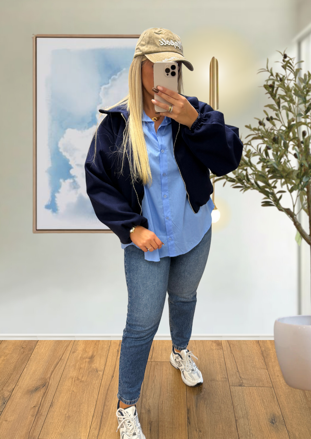 BOMBER À MANCHES BOUFFANTES